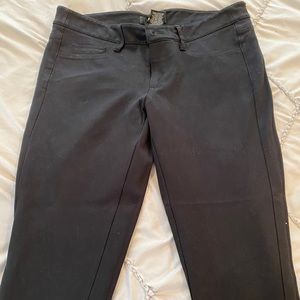 Black stretch leggings